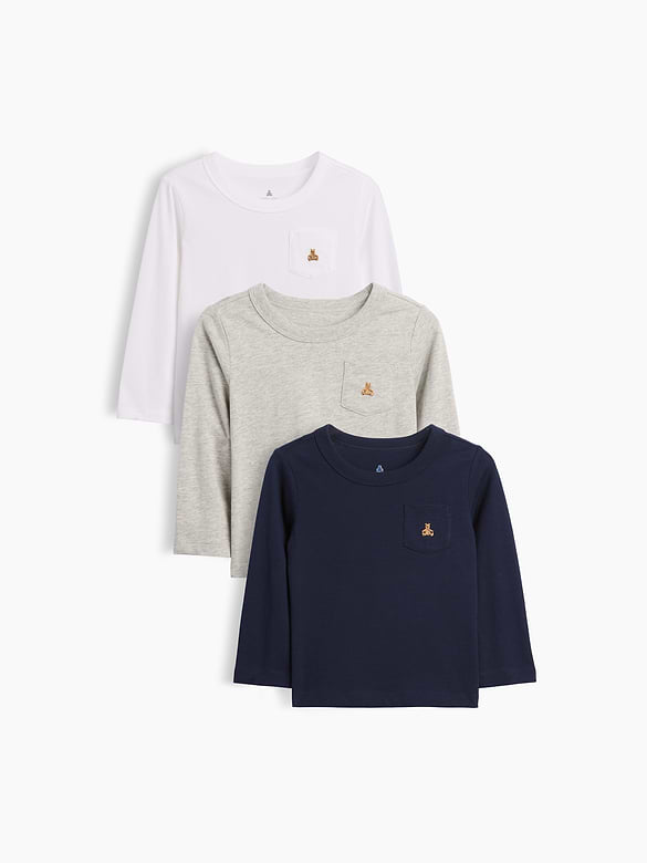 Baby & Toddler Mix & Match Pocket T-Shirt (3-Pack)
