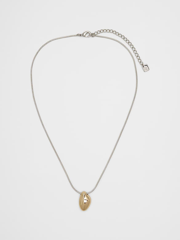 Mixed Metal Sculptural Pendant