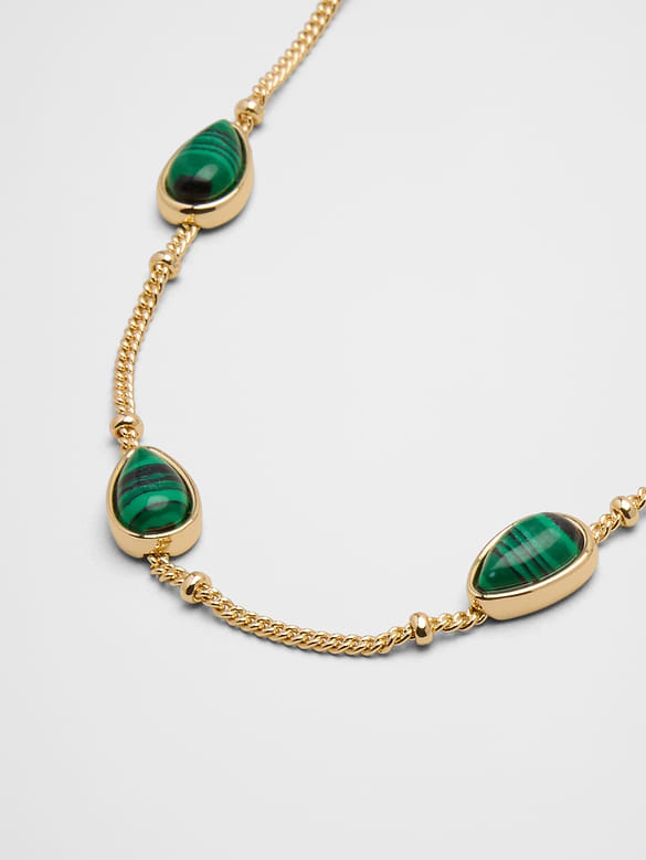 Station Stone Necklace