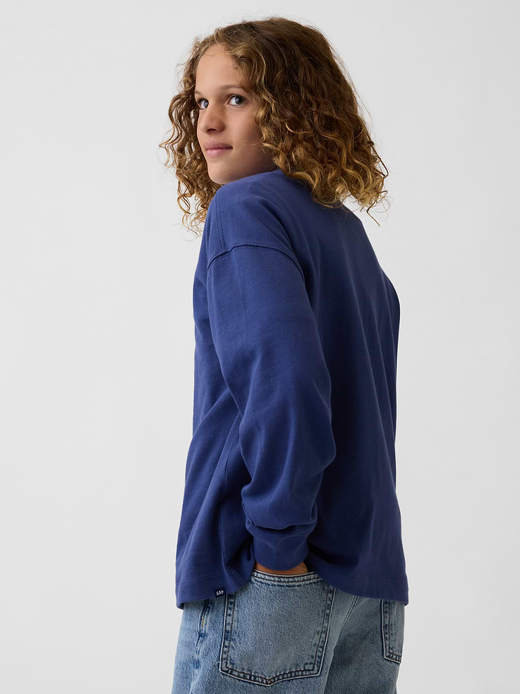 Image number 3 showing, Kids Heavyweight Oversized T-Shirt