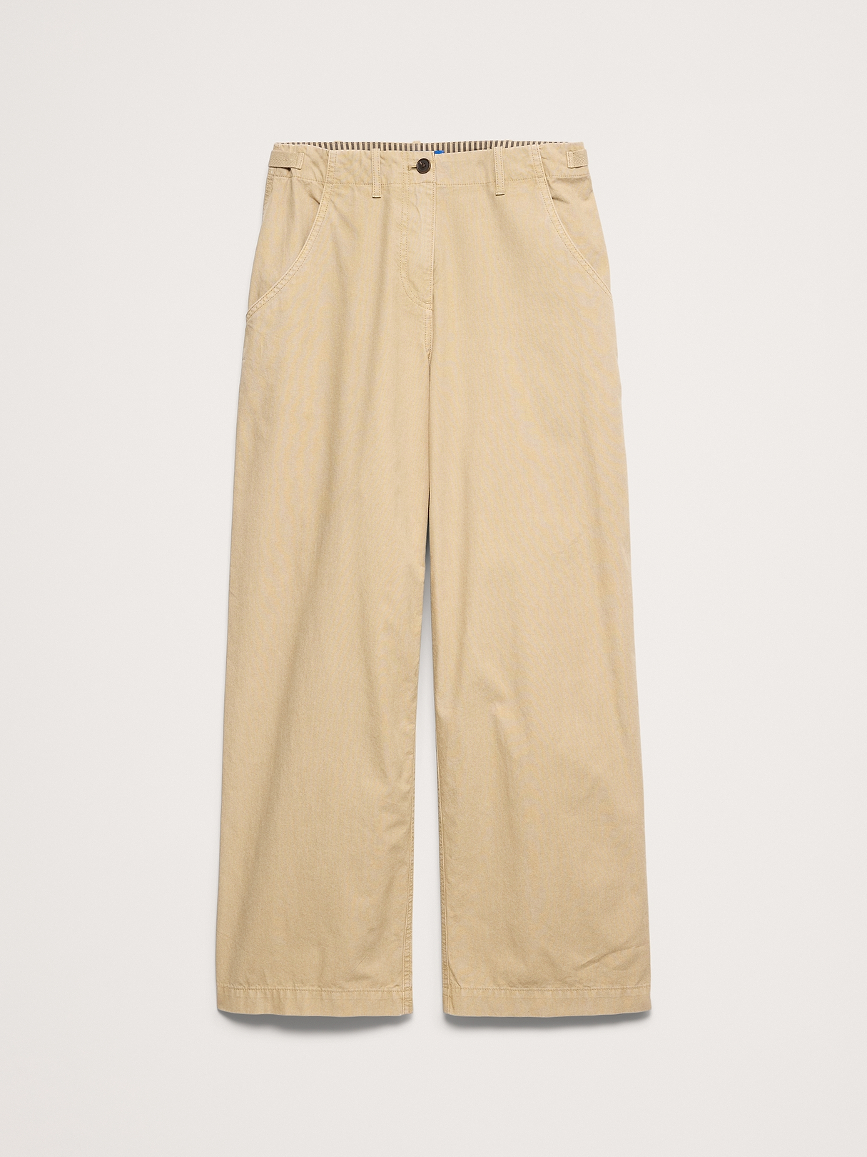Banana Republic x La Ligne | The Wide-Leg Cotton Chino