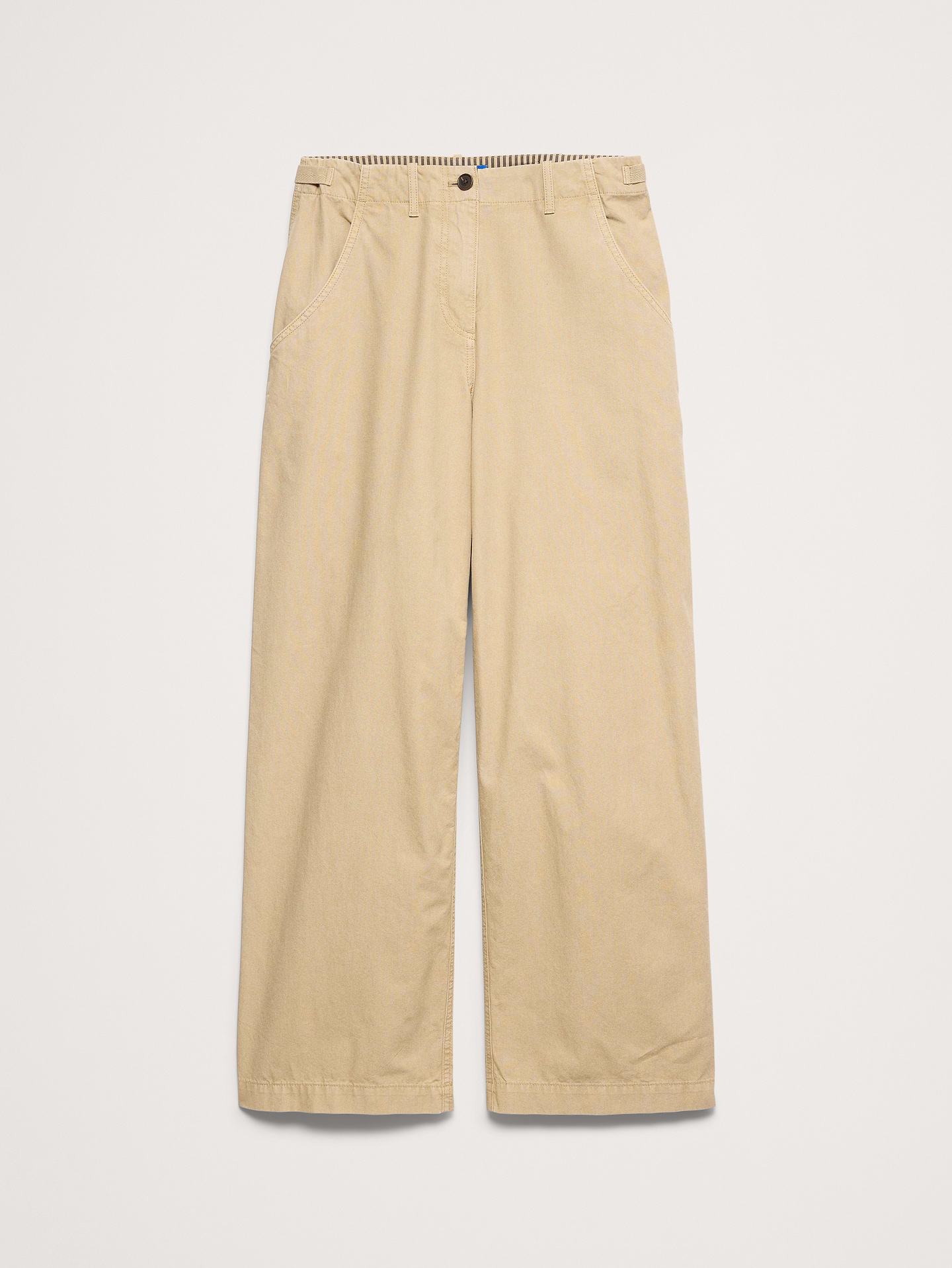 Image number 8 showing, Banana Republic x La Ligne | The Wide-Leg Cotton Chino