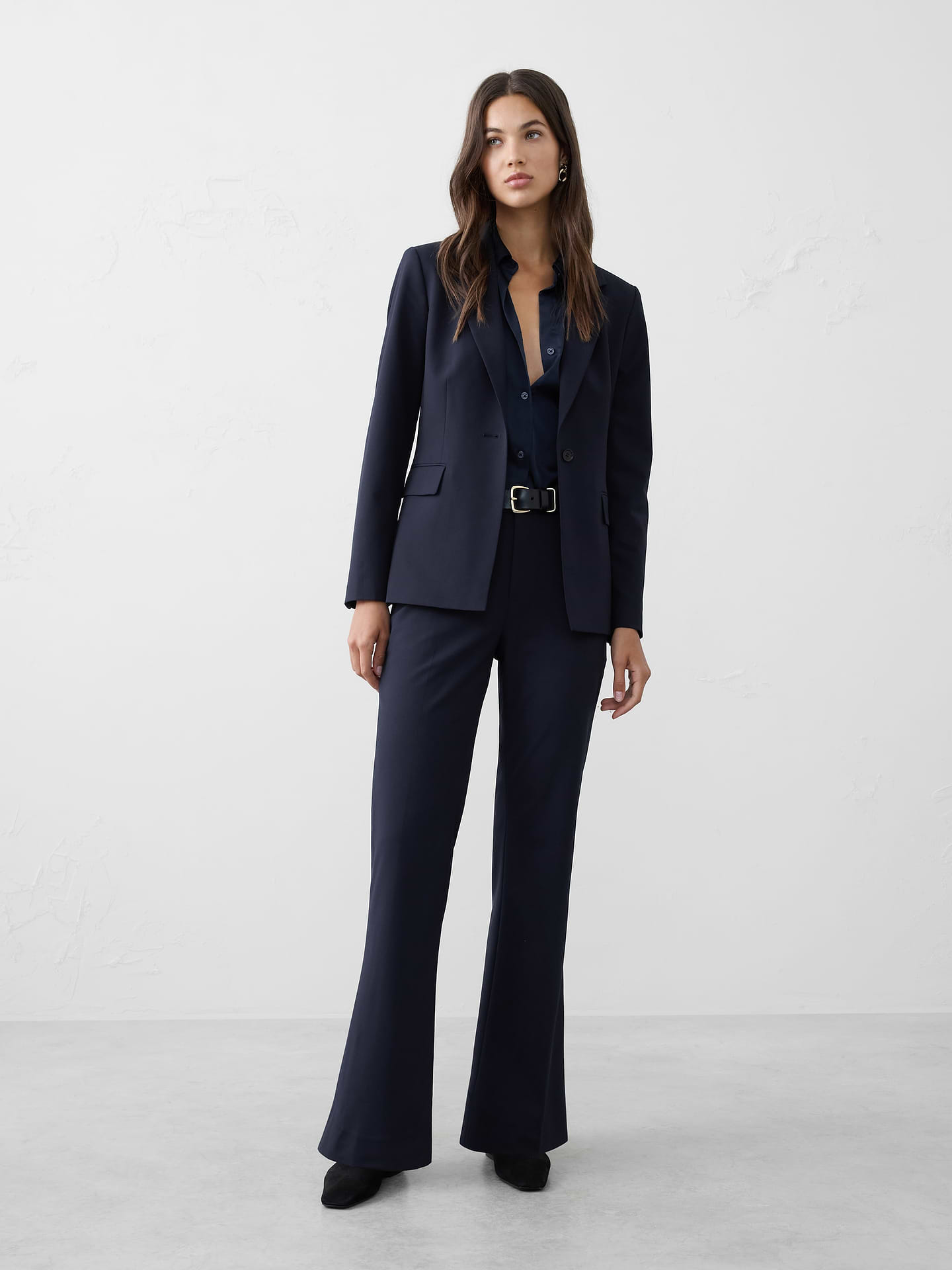 Image number 1 showing, Bootcut High-Rise Sculpted Trouser