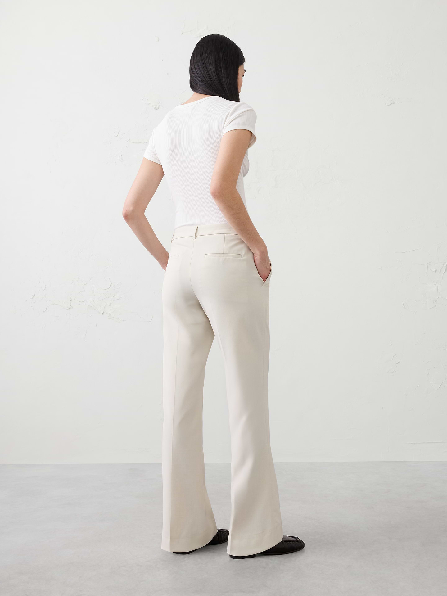 Image number 5 showing, Bootcut High-Rise Sculpted Trouser