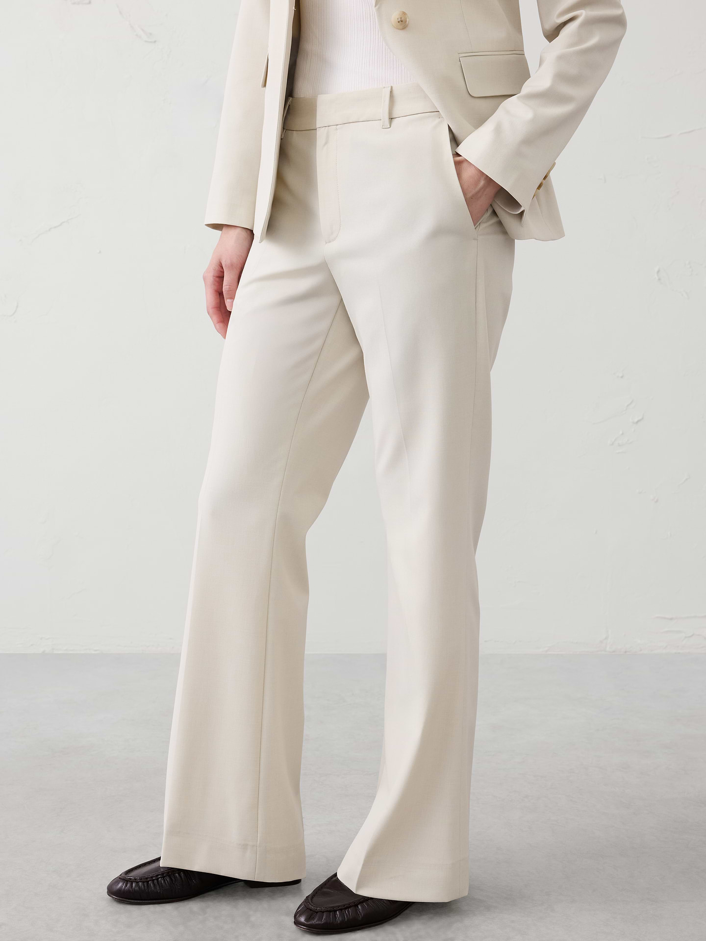 Image number 6 showing, Bootcut High-Rise Sculpted Trouser