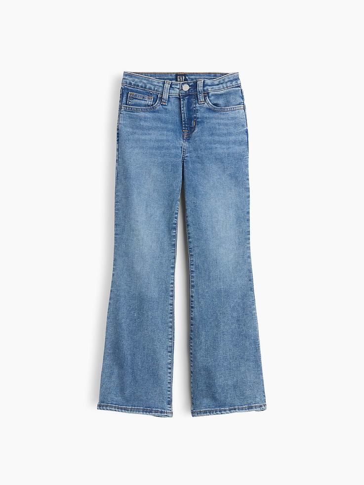 Image number 3 showing, Kids High Rise '70s Flare Jeans