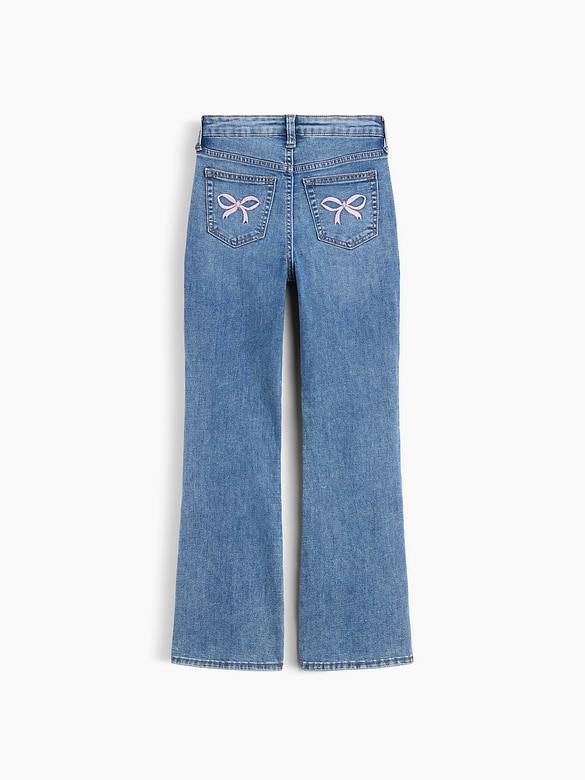 Kids High Rise '70s Flare Jeans