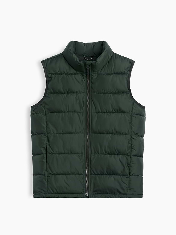 Kids Recycled Lightweight Puffer Vest