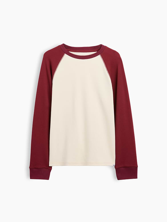 Kids Waffle Raglan T-Shirt
