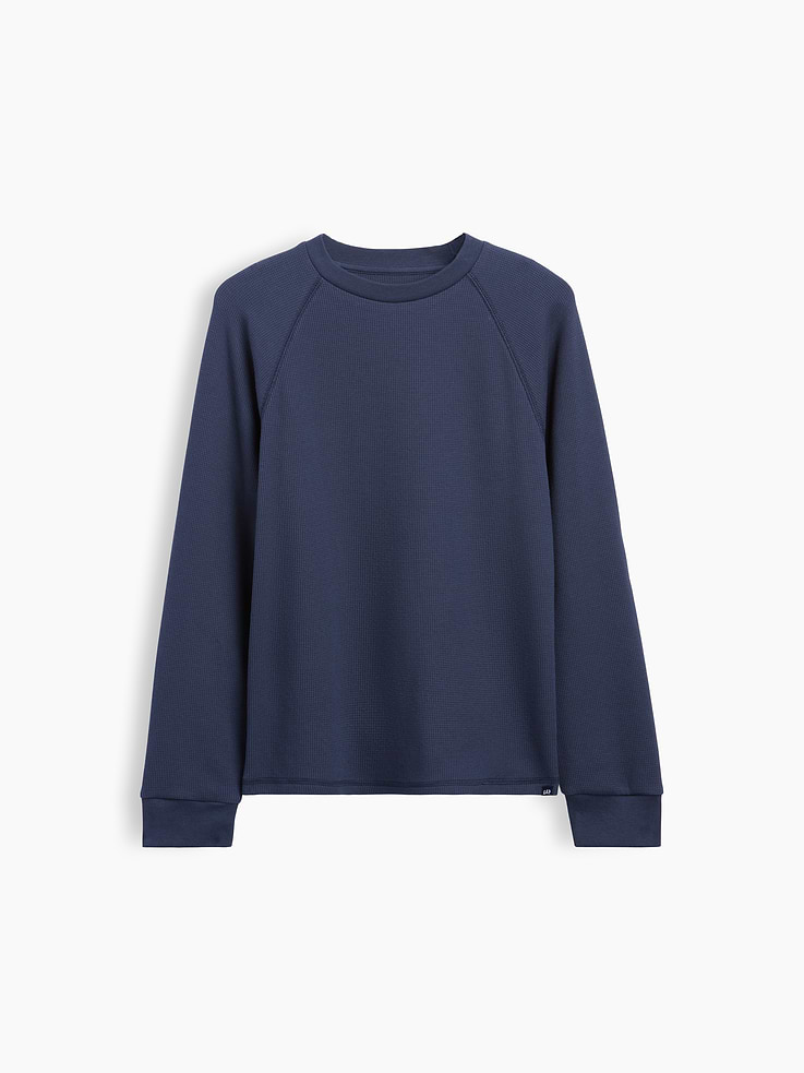 L'image numéro 1 présente T-shirt gaufré à manches raglan pour Enfant