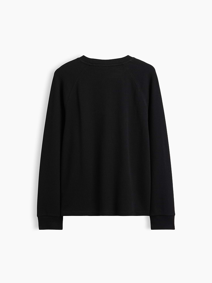 L'image numéro 2 présente T-shirt gaufré à manches raglan pour Enfant