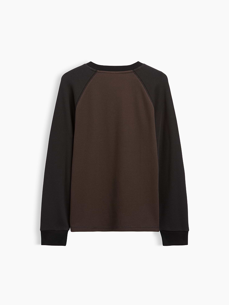 L'image numéro 2 présente T-shirt gaufré à manches raglan pour Enfant