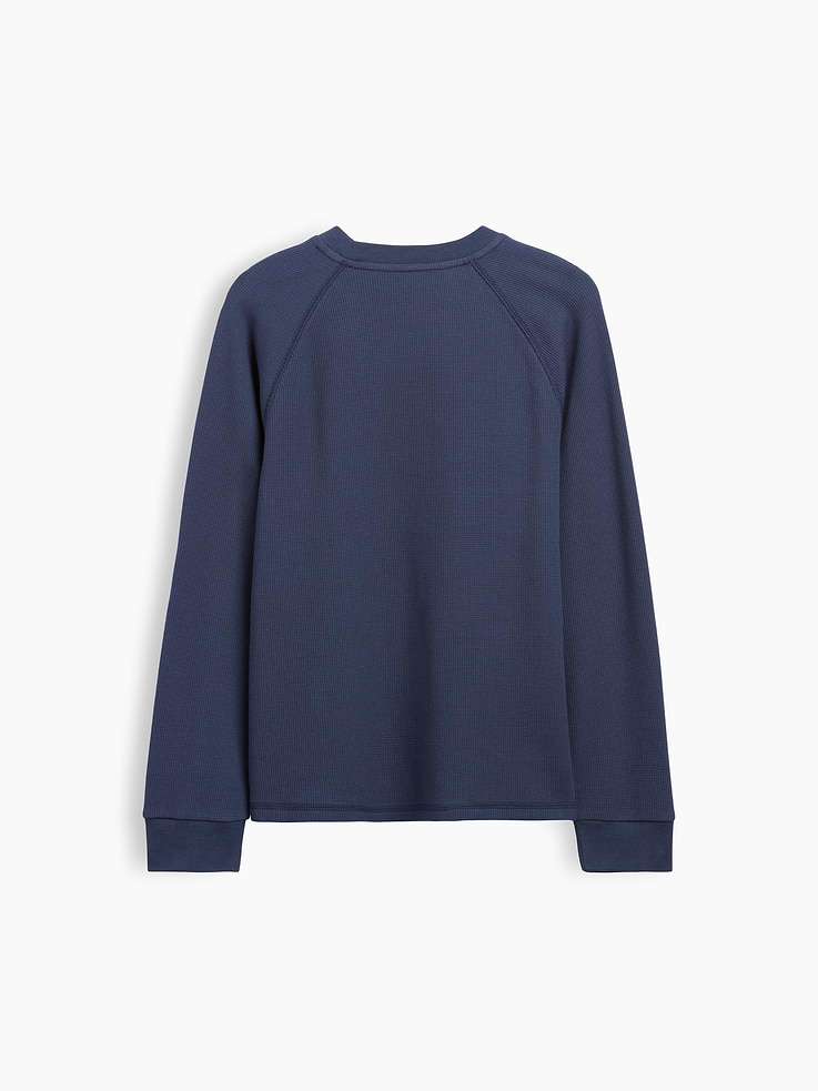 L'image numéro 2 présente T-shirt gaufré à manches raglan pour Enfant