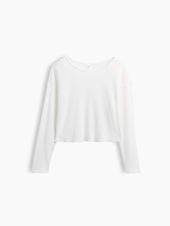Kids Oversized Waffle T-Shirt