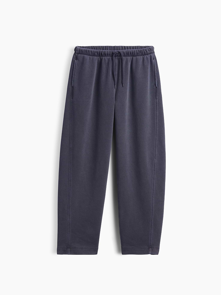 L'image numéro 2 présente Pantalon décontracté en coton ouaté à coupe baril VintageDoux pour Enfant