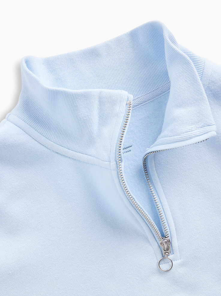 Image 5 of 6, Kids VintageSoft Oversized Quarter-Zip Pullover