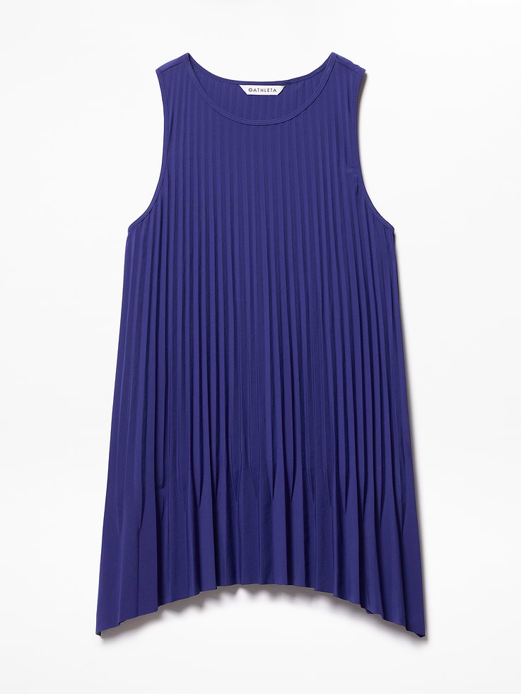 Image number 7 showing, Featherweight Plissé Tank