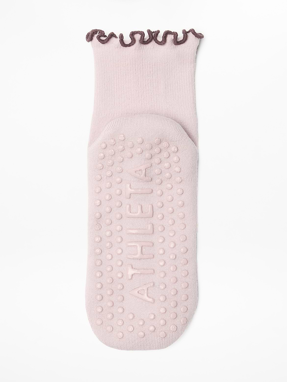 Ruffle Grip Sock