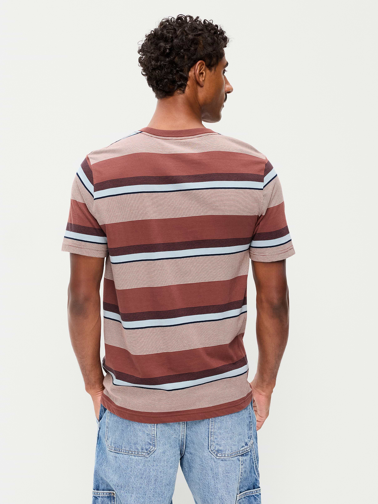 Image number 2 showing, Crew-Neck Striped T-Shirt