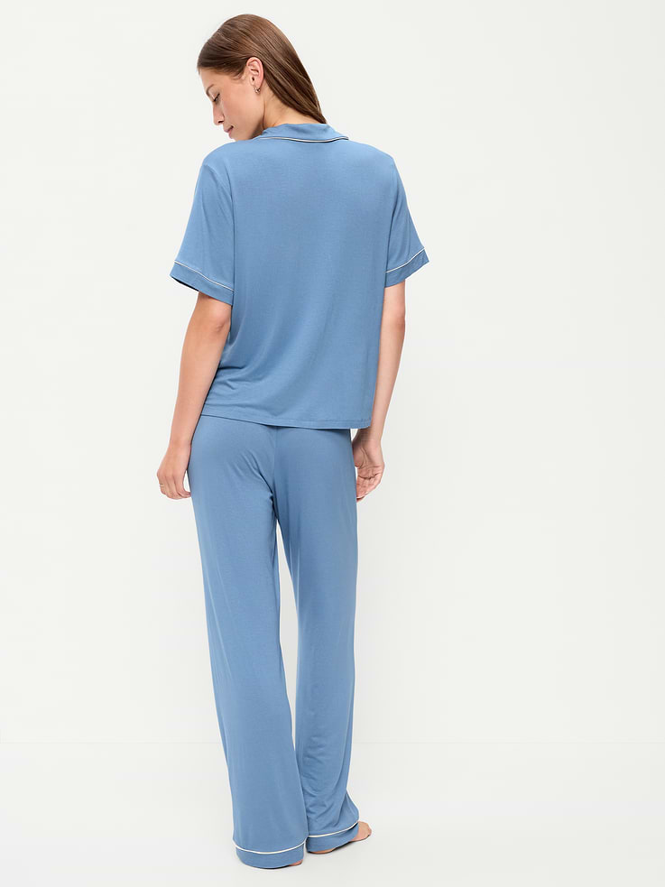 Image number 2 showing, Sunday Sleep Knit Jersey Pant Set