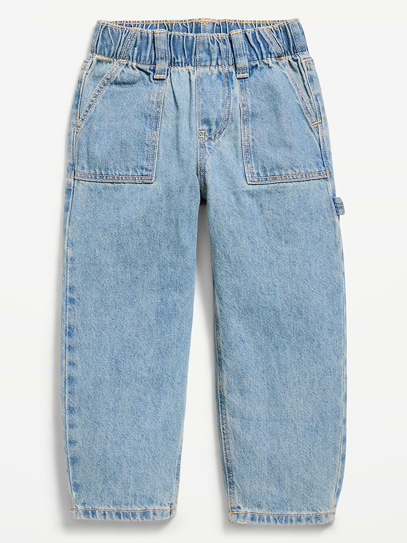 Super Baggy Carpenter Jeans for Toddler Boys
