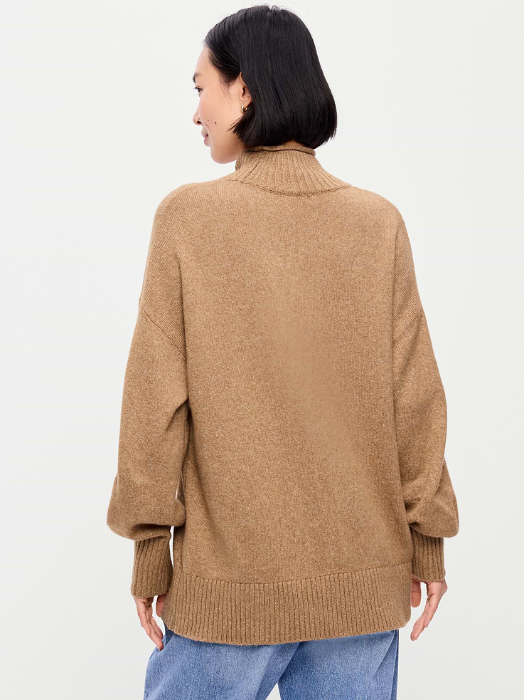 Image 2 of 5, SoSoft Turtleneck Sweater
