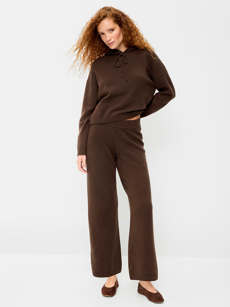 Image number 1 showing, SoSoft Wide-Leg Sweatpants