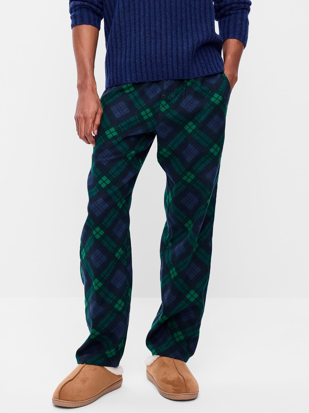 Image number 1 showing, Flannel Pajama Pants for Men