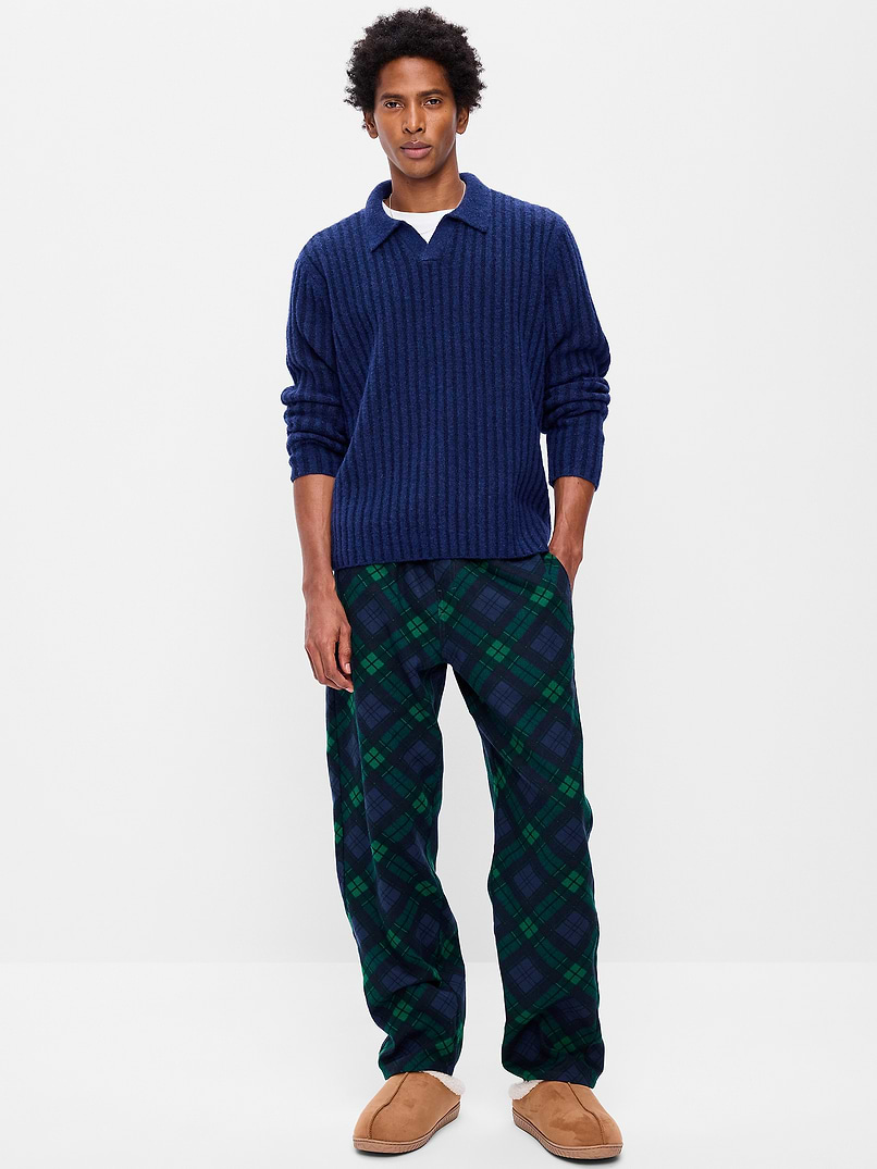 Flannel Pajama Pants for Men