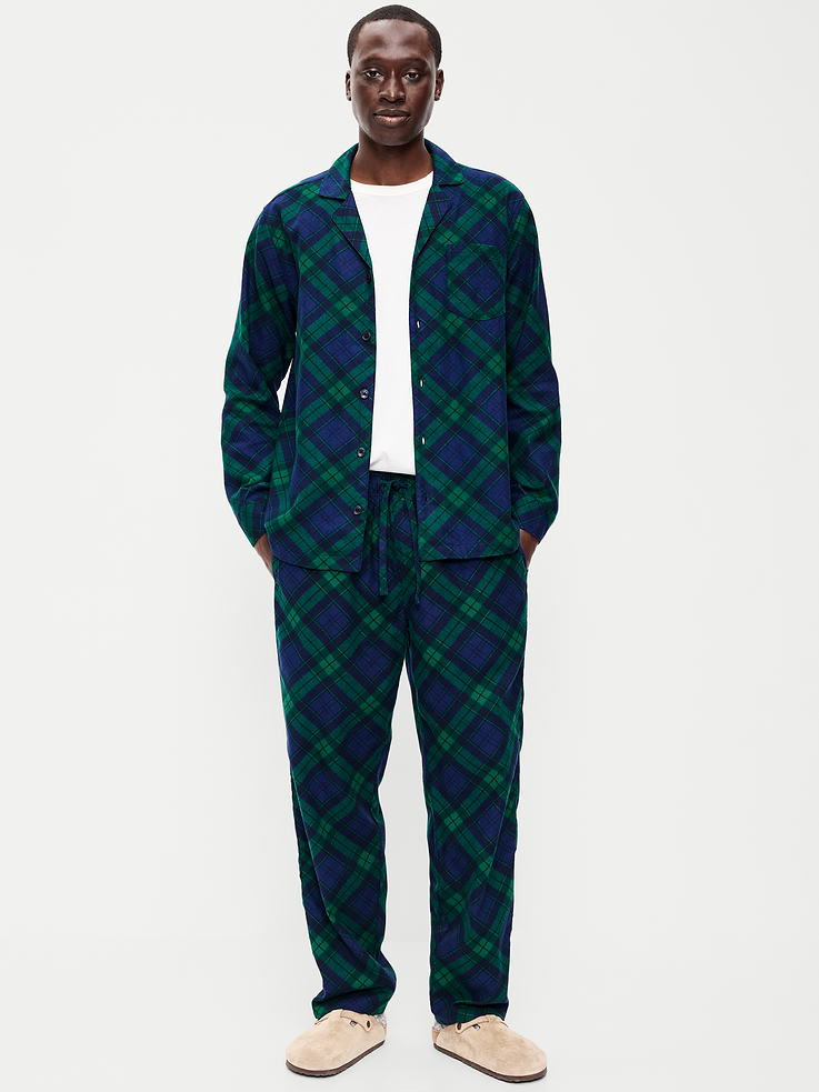 Image number 1 showing, Flannel Pajama Pant Set for Men