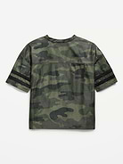 Image number 3 showing, Oversized Football-Style Lifestyle Jersey T-Shirt for Boys