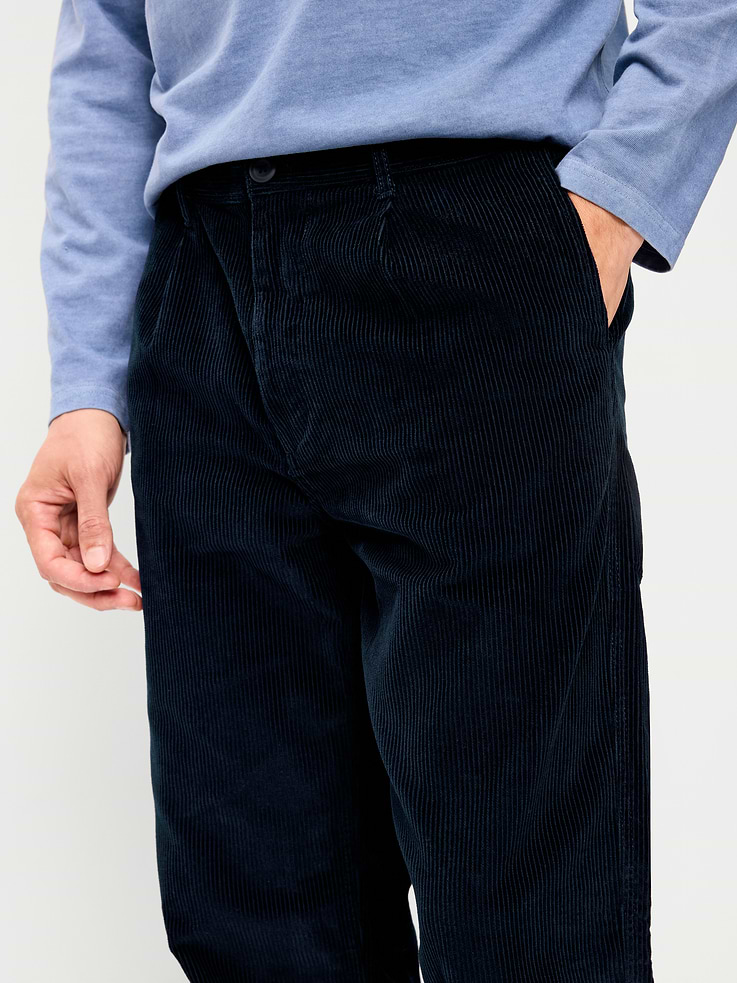 Image 4 of 5, 90's Loose Corduroy Pants