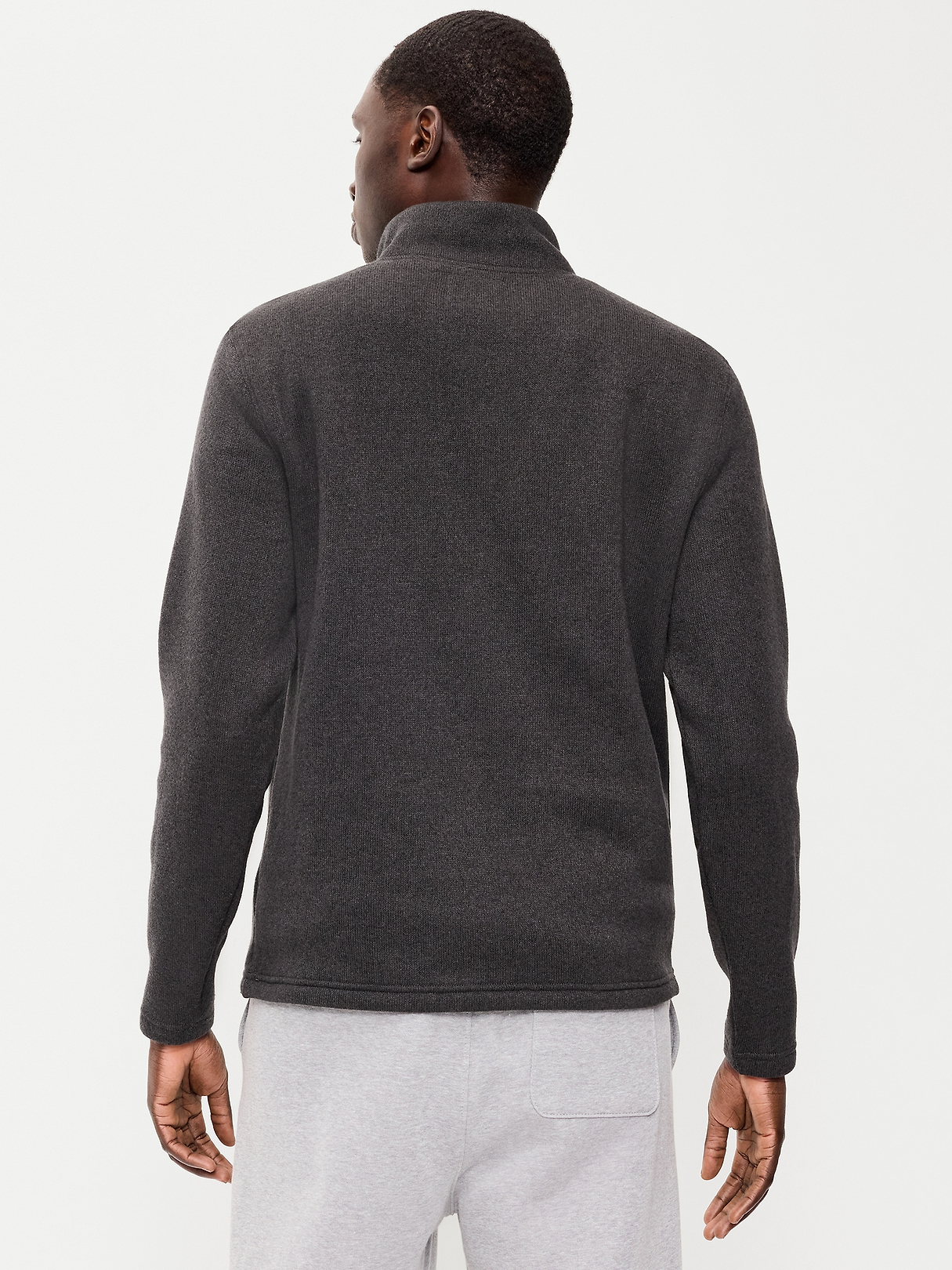 Sweater Fleece Quarter-Zip | Old Navy