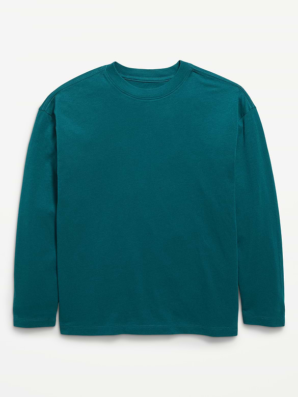 Oversized Long-Sleeve T-Shirt for Boys