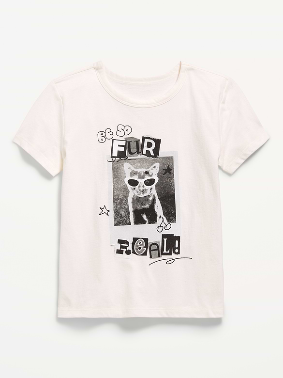 Short-Sleeve Graphic T-Shirt for Girls