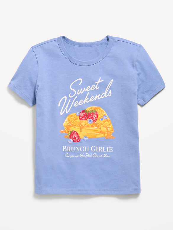 Short-Sleeve Graphic T-Shirt for Girls