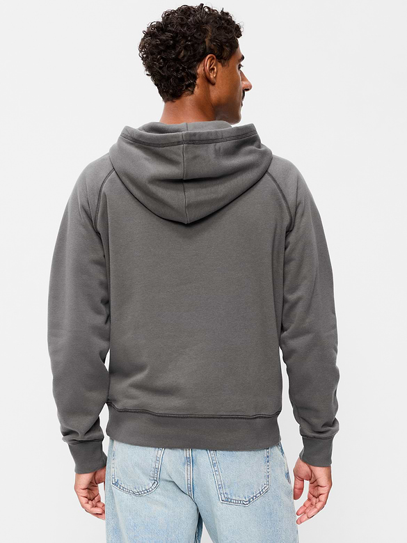 Henley Pullover Hoodie