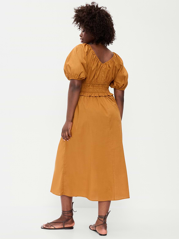 Fit & Flare Prairie Midi Dress