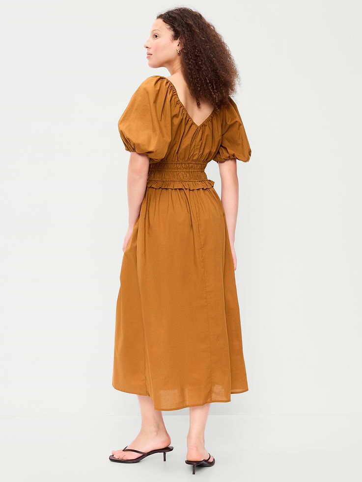 Image number 2 showing, Fit & Flare Prairie Midi Dress