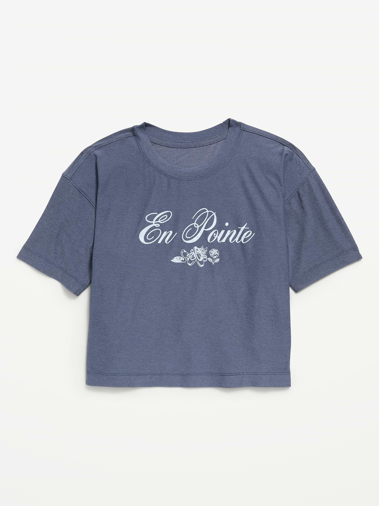 L'image numéro 3 présente T-shirt droit à manches courtes NuageSport pour fille
