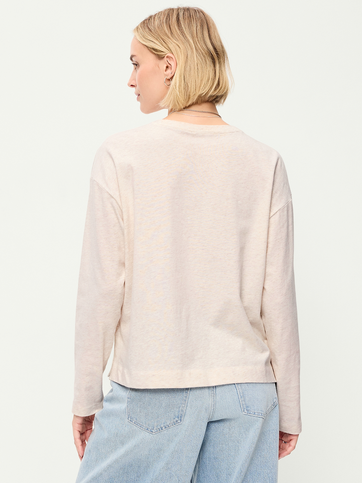 Vintage Long-Sleeve Crew-Neck T-Shirt | Old Navy