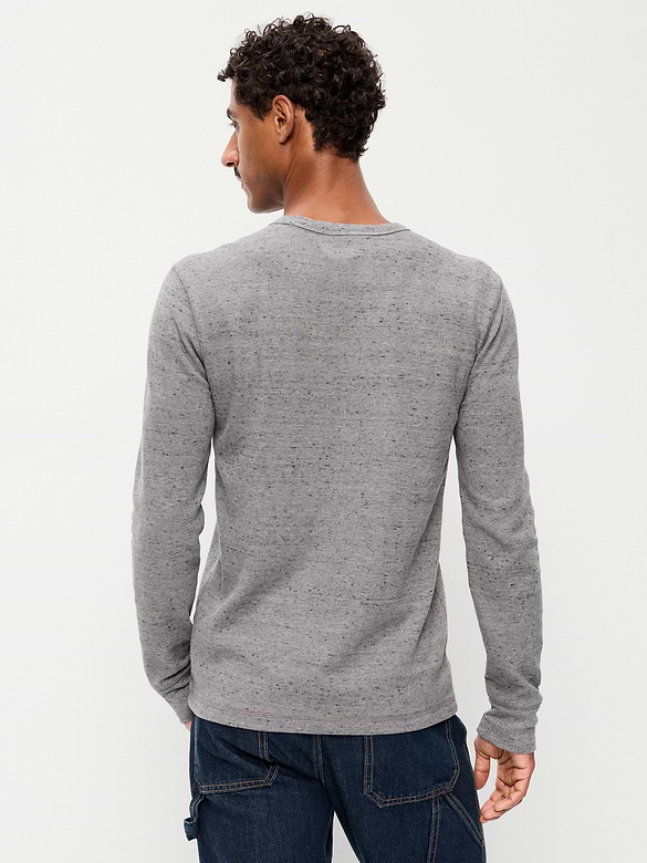 Crew-Neck Waffle T-Shirt