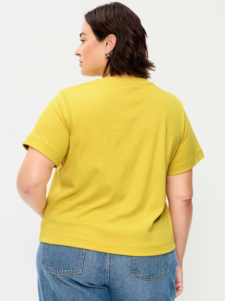 Image 8 of 8, Heavyweight Crew-Neck T-Shirt