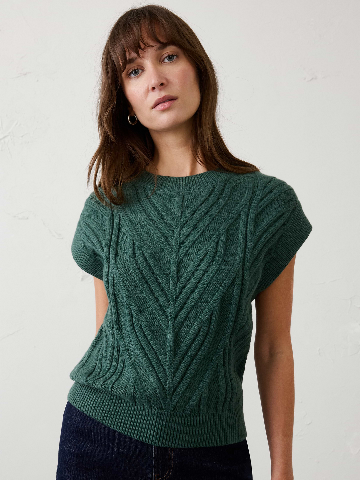 Image number 1 showing, Perfectly Soft Cable Vest