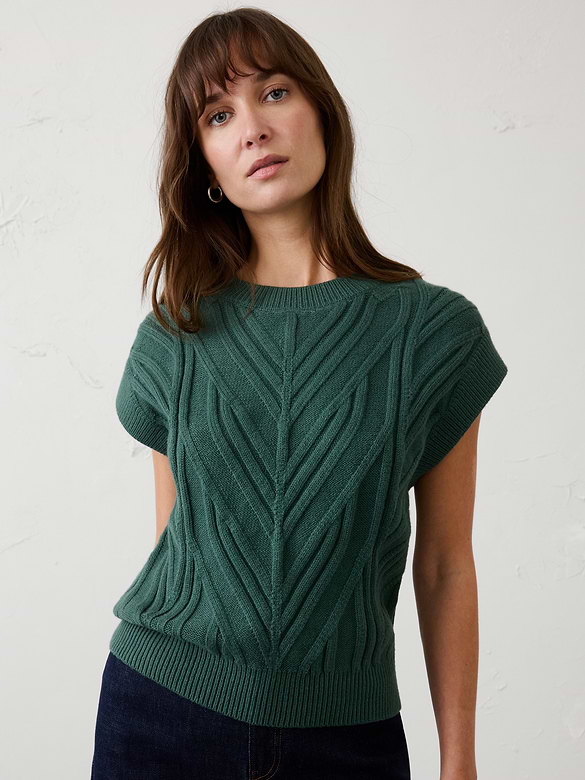 Perfectly Soft Cable Vest