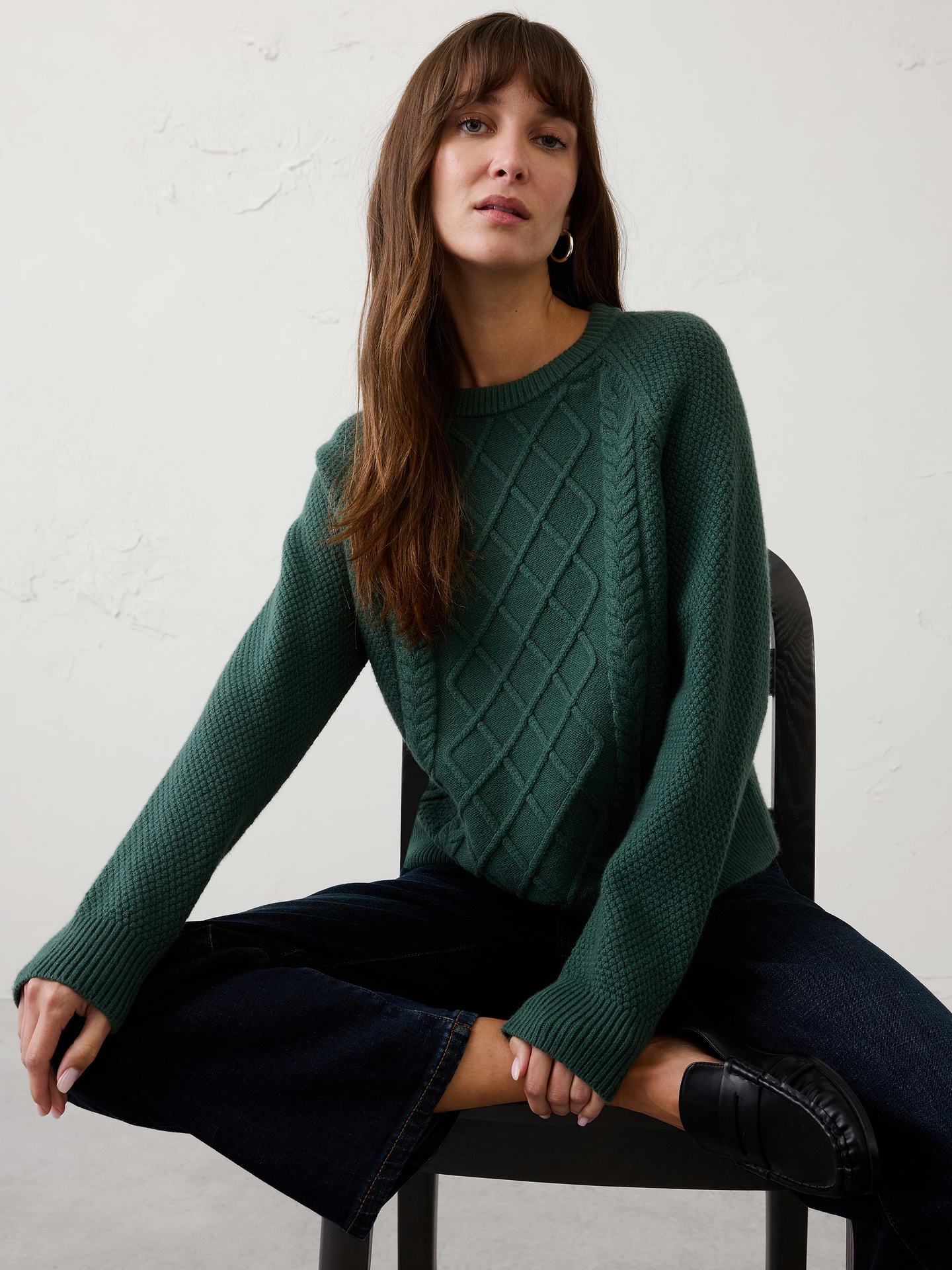 Image number 1 showing, Perfectly Soft Cable Sweater
