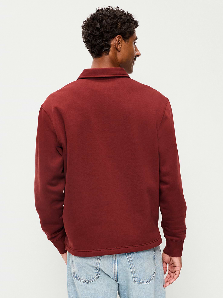 Image number 2 showing, Collared Fleece Quarter-Zip Pullover