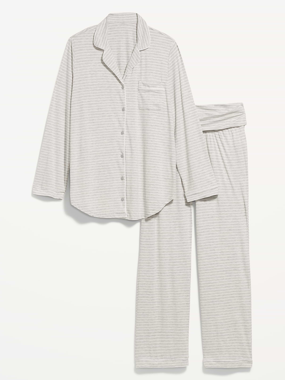 Image number 1 showing, Maternity Classic Pajama Set
