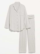 Image number 1 showing, Maternity Classic Pajama Set