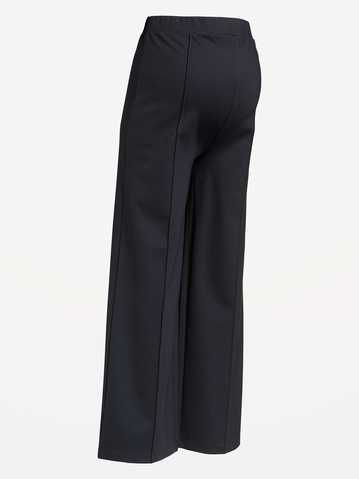 Image number 1 showing, Maternity Over-the-Bump Stevie Wide-Leg Pants